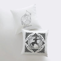 Pillow, bedding, Carro Brands Product, RETAILONLY, gothic home decor, gothic decor, goth decor, Sagittarius | Zodiac Throw Pillow, darkothica