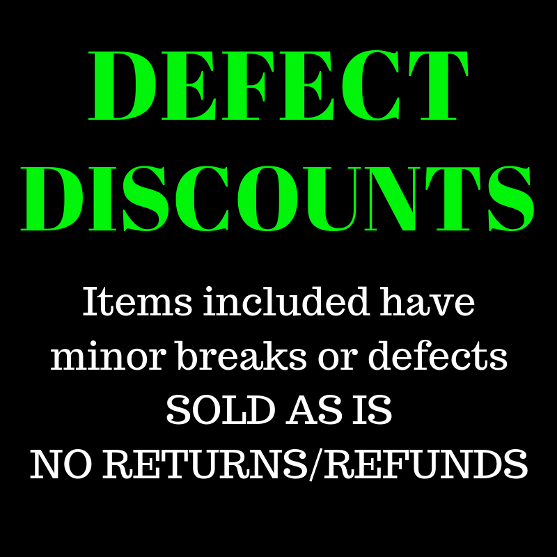 DEFECT DISCOUNTS