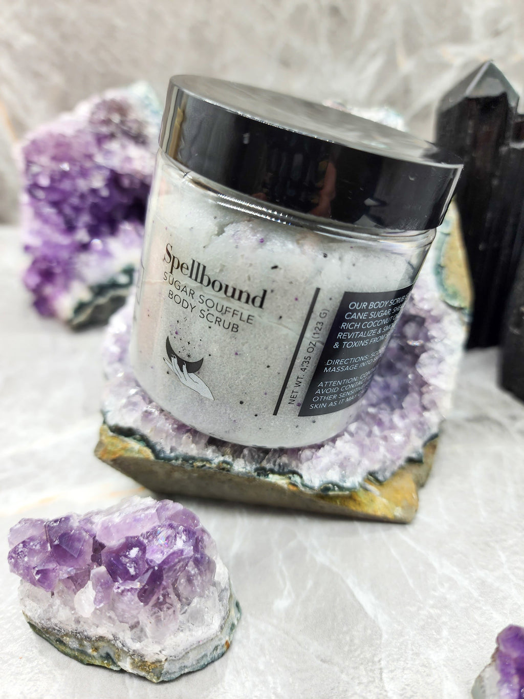 Bath & Beauty, Bath & Beauty, Carro Brands Product, RETAILONLY, gothic home decor, gothic decor, goth decor, Skincare - Sugar Souffle Body Polish - Spellbound (small), darkothica