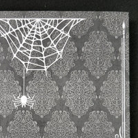gothic home decor - gothic decor -  Spider Damask Paperback Journal - High Quality Journal from DARKOTHICA® Shop now at DARKOTHICA®Journal