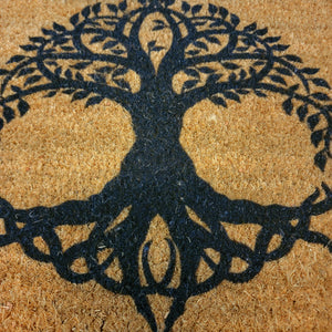 Doormats, Occult, witch, witchcraft, gothic home decor, gothic decor, goth decor, Tree of Life Doormat, darkothica