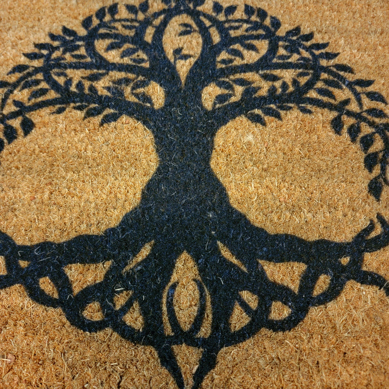 Doormats, Occult, witch, witchcraft, gothic home decor, gothic decor, goth decor, Tree of Life Doormat, darkothica