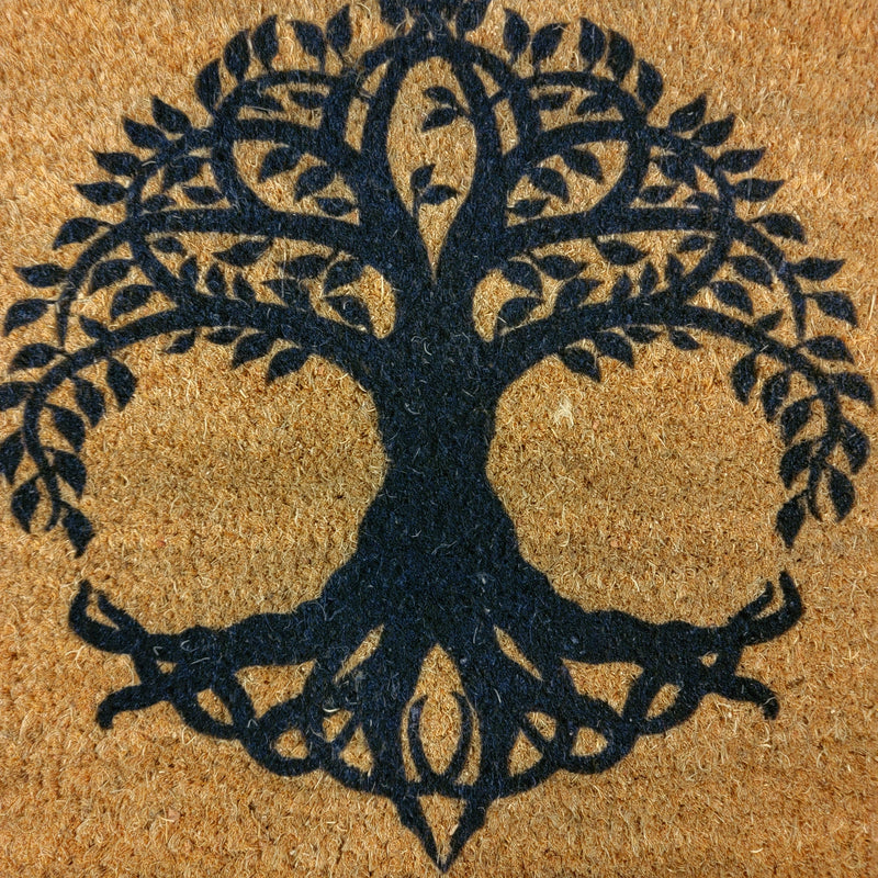 Doormats, Occult, witch, witchcraft, gothic home decor, gothic decor, goth decor, Tree of Life Doormat, darkothica