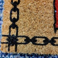 Doormats, Barkothica, dogs, Occult, gothic home decor, gothic decor, goth decor, Beware of Hell Hounds Doormat, darkothica
