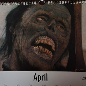 Calendar, Horror, RETAILONLY, gothic home decor, gothic decor, goth decor, 2024 CALENDAR - A YEAR IN HORROR, darkothica