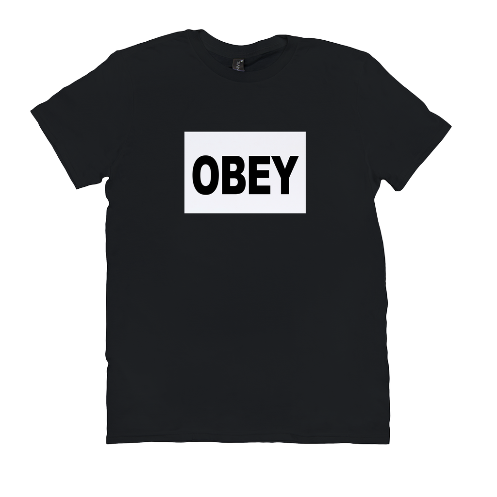 gothic home decor - gothic decor -  PRE-ORDER - OBEY T-shirt - High Quality tshirt from DARKOTHICA® Shop now at DARKOTHICA®Horror