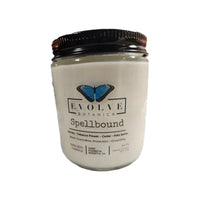 CANDLES, Candle, Carro Brands Product, RETAILONLY, gothic home decor, gothic decor, goth decor, Wood Wick Crystal Soy Candle - Spellbound (Black Tourmaline), darkothica
