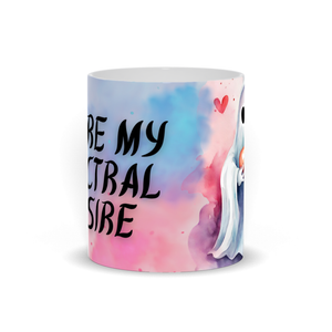 Mugs, ghost, RETAILONLY, gothic home decor, gothic decor, goth decor, You're My Spectral Desire Ghost Mug, darkothica