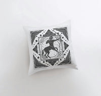 Pillow, bedding, Carro Brands Product, RETAILONLY, gothic home decor, gothic decor, goth decor, Sagittarius | Zodiac Throw Pillow, darkothica