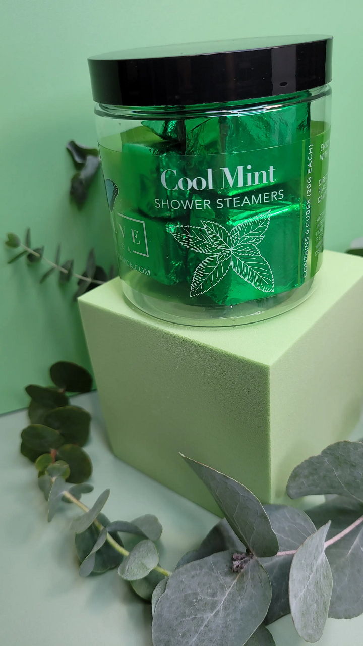 Bath & Beauty, Bath & Beauty, Carro Brands Product, RETAILONLY, gothic home decor, gothic decor, goth decor, Shower Steamers - Cool Mint, darkothica