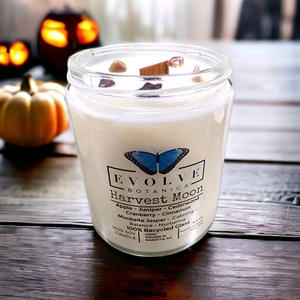 CANDLES, Candle, Carro Brands Product, RETAILONLY, gothic home decor, gothic decor, goth decor, Wood Wick Crystal Soy Candle - Harvest Moon, darkothica