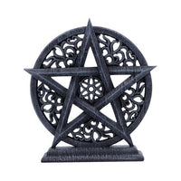 Tabletop & Statuary, Occult, RETAILONLY, gothic home decor, gothic decor, goth decor, Ornate Pentacle, darkothica