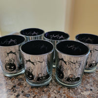 gothic home decor - gothic decor -  Jack O'Lantern & Bats Votive Candle Holder - High Quality Candle Holders from DARKOTHICA® Shop now at DARKOTHICA®Bats, Halloween