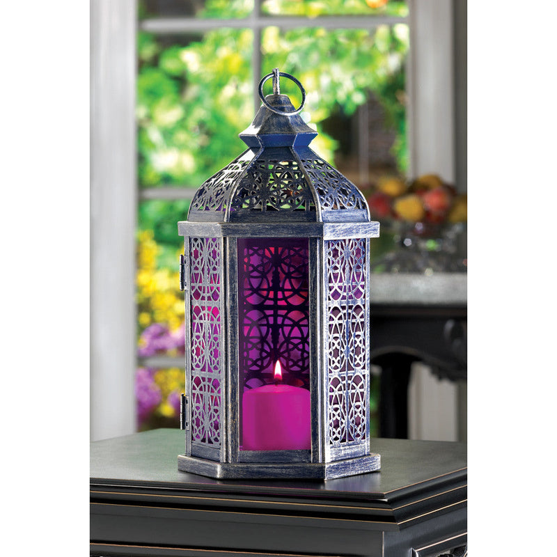 gothic home decor - gothic decor -  Purple Candle Lantern - High Quality Candle Holders from DARKOTHICA® Shop now at DARKOTHICA®RETAILONLY