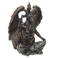 Tabletop & Statuary, Occult, RETAILONLY, gothic home decor, gothic decor, goth decor, Sitting Baphomet Statue, darkothica