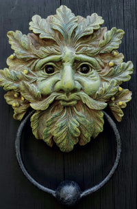 gothic home decor - gothic decor -  PRE-ORDER - Green Man Door Knocker - High Quality Door Knockers from DARKOTHICA® Shop now at DARKOTHICA®RETAILONLY