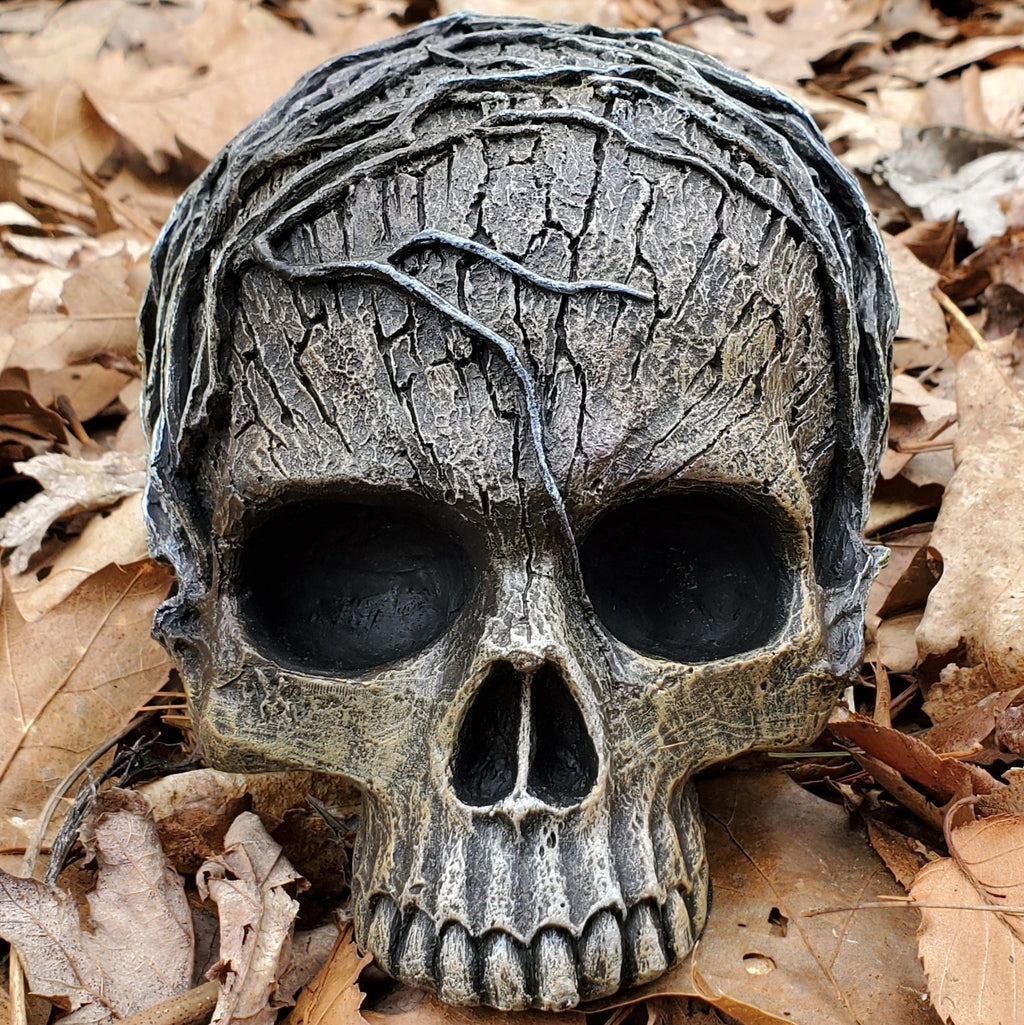 Tabletop & Statuary, RETAILONLY, Skulls/Skeletons, gothic home decor, gothic decor, goth decor, Tree Skull, darkothica