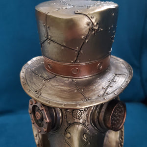 Tabletop & Statuary, RETAILONLY, gothic home decor, gothic decor, goth decor, Steampunk Plague Doctor Bust, darkothica