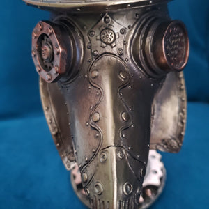 Tabletop & Statuary, RETAILONLY, gothic home decor, gothic decor, goth decor, Steampunk Plague Doctor Bust, darkothica