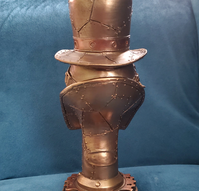 Tabletop & Statuary, RETAILONLY, gothic home decor, gothic decor, goth decor, Steampunk Plague Doctor Bust, darkothica