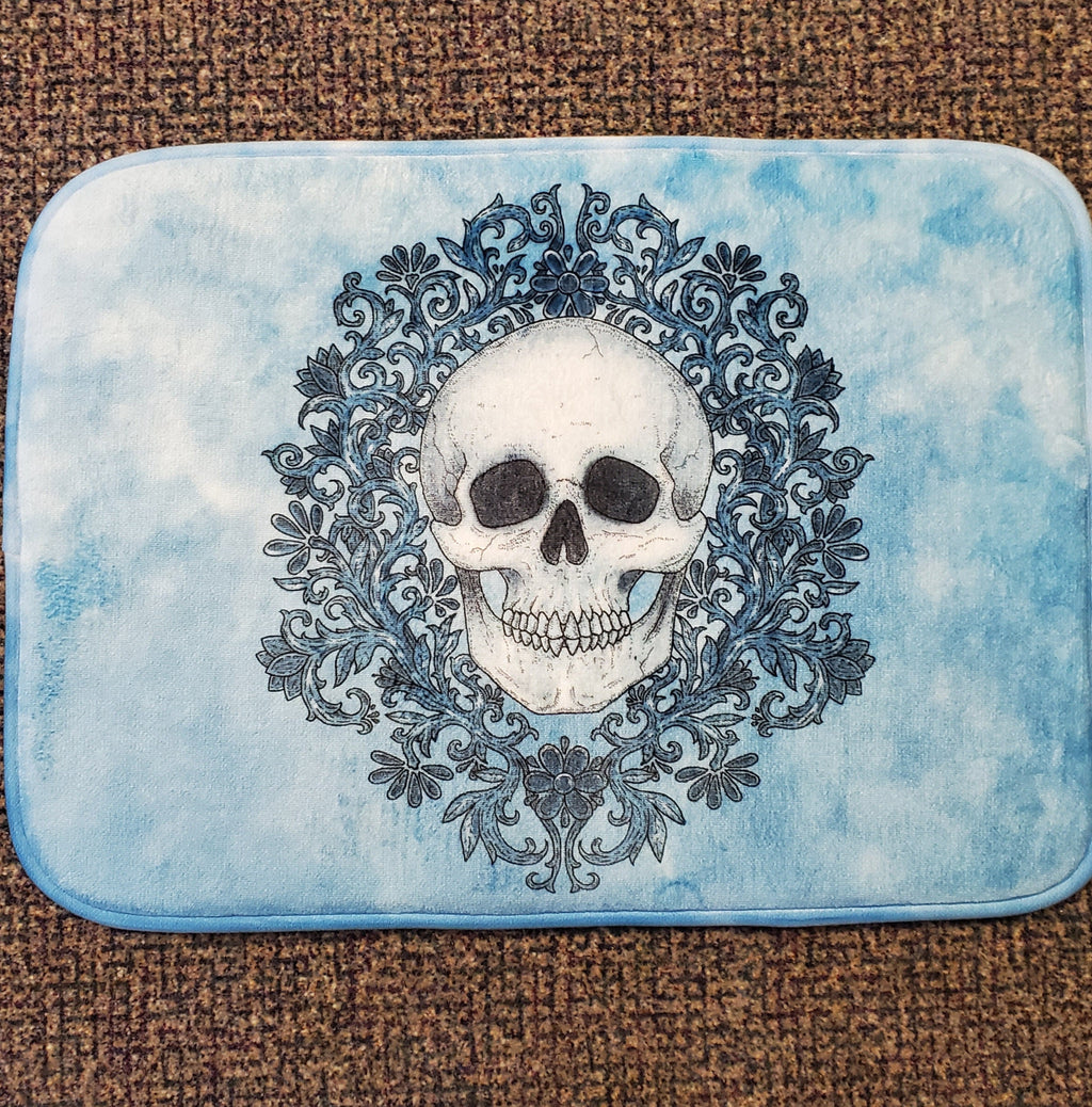 gothic home decor - gothic decor -  Skull Bath Mat - High Quality bathroom decor from DARKOTHICA® Shop now at DARKOTHICA®Skulls/Skeletons