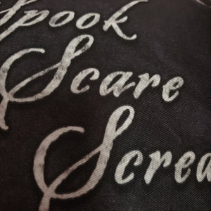 gothic home decor - gothic decor -  Spook Scare Scream Pillow - High Quality Pillow from DARKOTHICA® Shop now at DARKOTHICA®bedding