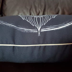 gothic home decor, gothic decor, goth decor, Baphomet Pillow - 14" x 14" - Polyester, darkothica
