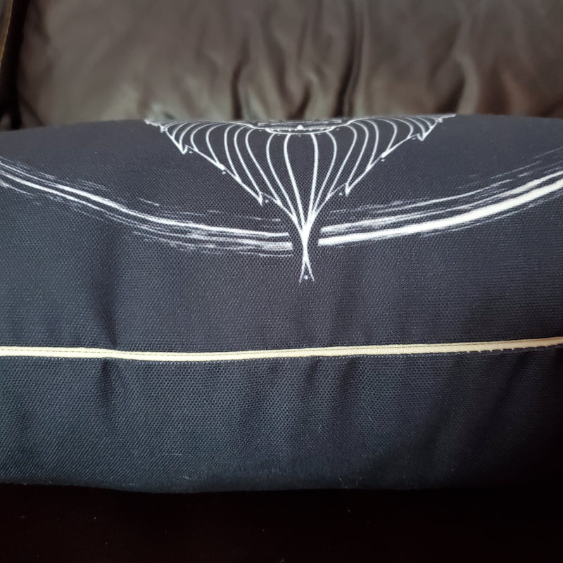gothic home decor, gothic decor, goth decor, Baphomet Pillow - 14" x 14" - Polyester, darkothica
