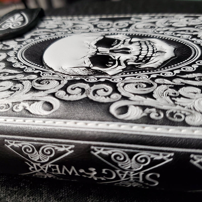 gothic home decor - gothic decor -  Skull Wallet - High Quality wallet from DARKOTHICA® Shop now at DARKOTHICA®RETAILONLY, Skulls/Skeletons