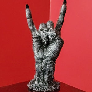 gothic home decor - gothic decor -  Baphomet Hand Horns - High Quality Tabletop & Statuary from DARKOTHICA® Shop now at DARKOTHICA®Occult, RETAILONLY