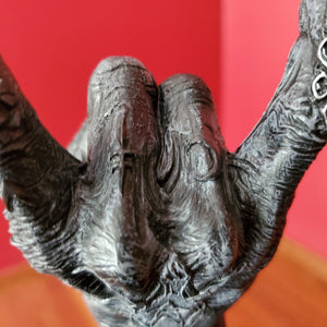 Tabletop & Statuary, Occult, RETAILONLY, gothic home decor, gothic decor, goth decor, Baphomet Hand Horns, darkothica