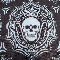 gothic home decor - gothic decor -  Outdoor Skull Pillow-Black & White-16" x 16" - High Quality Pillow from DARKOTHICA® Shop now at DARKOTHICA®bedding, Skulls/Skeletons