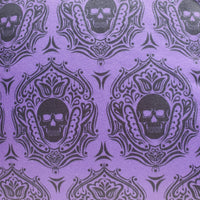 gothic home decor - gothic decor -  Outdoor Skull Pillow-Purple - High Quality Pillow from DARKOTHICA® Shop now at DARKOTHICA®bedding, Skulls/Skeletons