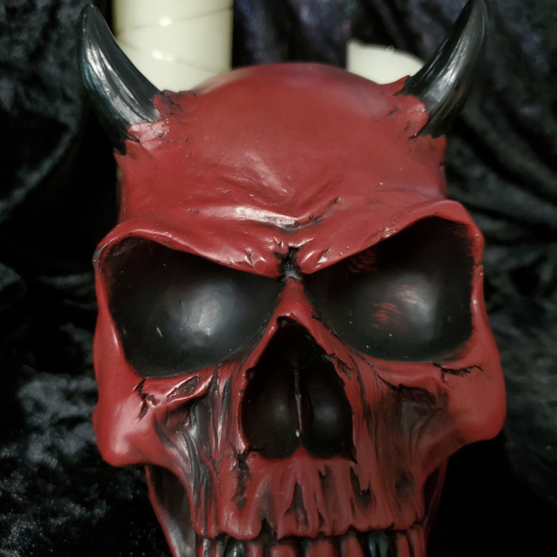 gothic home decor, gothic decor, goth decor, Demon Skull, darkothica