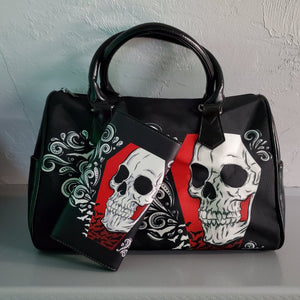 gothic home decor - gothic decor -  Vampire Skull Coffin Wallet - High Quality wallet from DARKOTHICA® Shop now at DARKOTHICA®Bats, Skulls/Skeletons, Vampires
