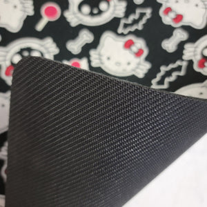 gothic home decor - gothic decor -  Hello KILLy Food Mat - Black - High Quality Pet Bowl Mats from DARKOTHICA® Shop now at DARKOTHICA®Barkothica, cats