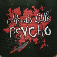 gothic home decor, gothic decor, goth decor, Mom's Little Psycho Bandana Collar, darkothica