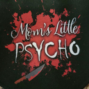 gothic home decor, gothic decor, goth decor, Mom's Little Psycho Bandana Collar, darkothica