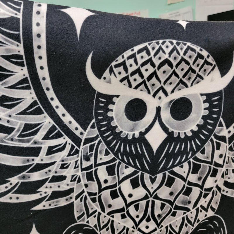 gothic home decor - gothic decor -  Celestial Owl Fleece Sherpa Blanket - High Quality bedding from DARKOTHICA® Shop now at DARKOTHICA®bedding, faire