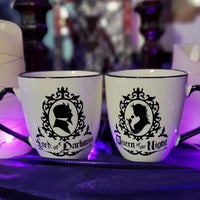 gothic home decor - gothic decor -  Lord & Queen Mug Set - High Quality Mugs from DARKOTHICA® Shop now at DARKOTHICA®Occult, RETAILONLY