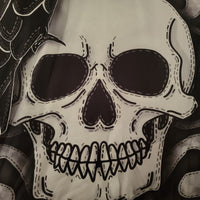 gothic home decor - gothic decor -  Crow & Skull Comforter - High Quality Bedding from DARKOTHICA® Shop now at DARKOTHICA®bedding, Skulls/Skeletons