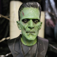 Tabletop & Statuary, Horror, RETAILONLY, gothic home decor, gothic decor, goth decor, Frankenstein Mini Bust - Monster, darkothica