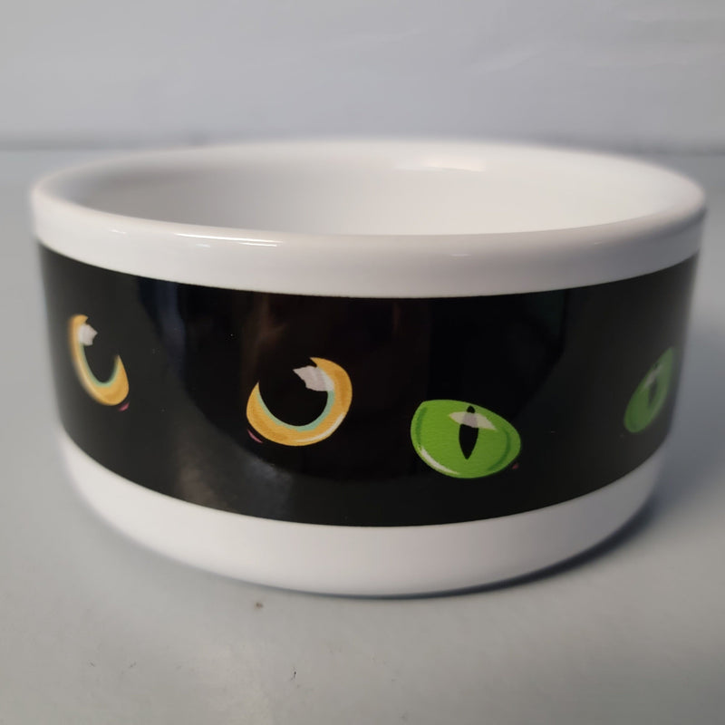 Pet Bowls, Feeders & Waterers, Barkothica, cats, gothic home decor, gothic decor, goth decor, Cat Eyes Bowl, darkothica