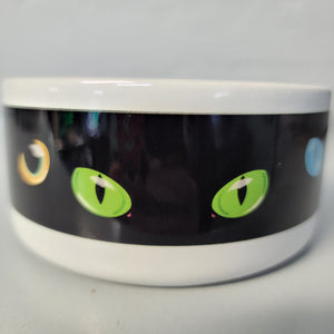 Pet Bowls, Feeders & Waterers, Barkothica, cats, gothic home decor, gothic decor, goth decor, Cat Eyes Bowl, darkothica