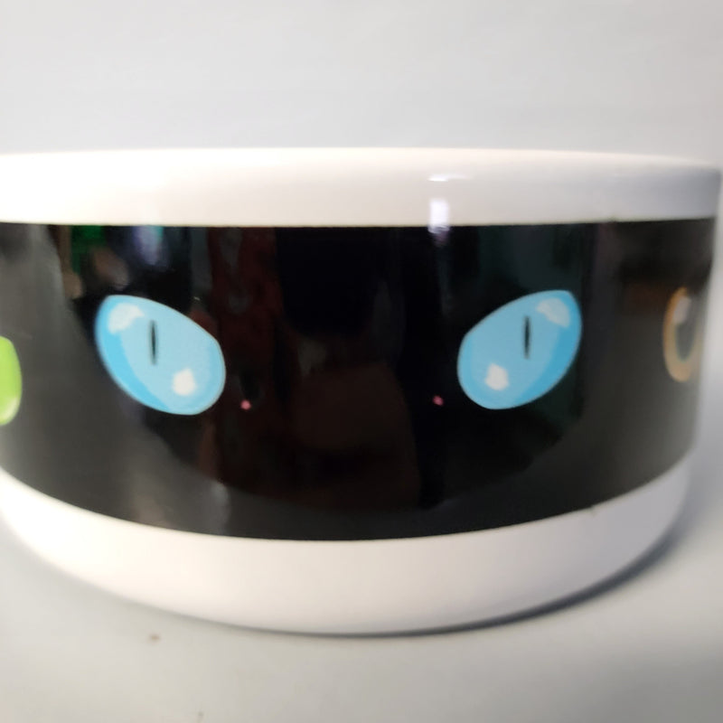 gothic home decor, gothic decor, goth decor, Cat Eyes Bowl, darkothica