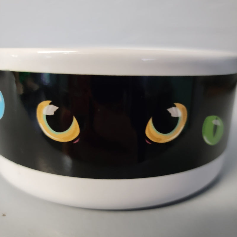 Pet Bowls, Feeders & Waterers, Barkothica, cats, gothic home decor, gothic decor, goth decor, Cat Eyes Bowl, darkothica