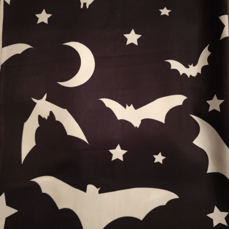 gothic home decor - gothic decor -  Large Bat Night Sky Cloth - Black - High Quality Beach Cloth from DARKOTHICA® Shop now at DARKOTHICA®Bats