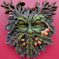 gothic home decor - gothic decor -  Green Man Wall Plaque - High Quality Wall Art & Decor from DARKOTHICA® Shop now at DARKOTHICA®RETAILONLY