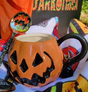 gothic home decor, gothic decor, goth decor, Haunted Hallows Mug, darkothica