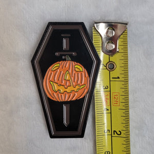 gothic home decor - gothic decor -  Halloween Coffin Pin - High Quality Jewelry from DARKOTHICA® Shop now at DARKOTHICA®Halloween, Jewelry, RETAILONLY